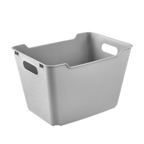 Plastový box LOFT 20 l, šedý, 40x28x25 cm